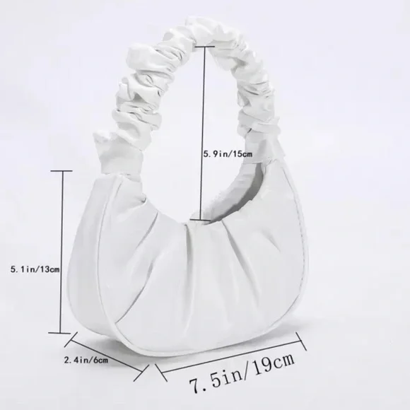 Mini Ruched Handbag - Picture 4 of 5